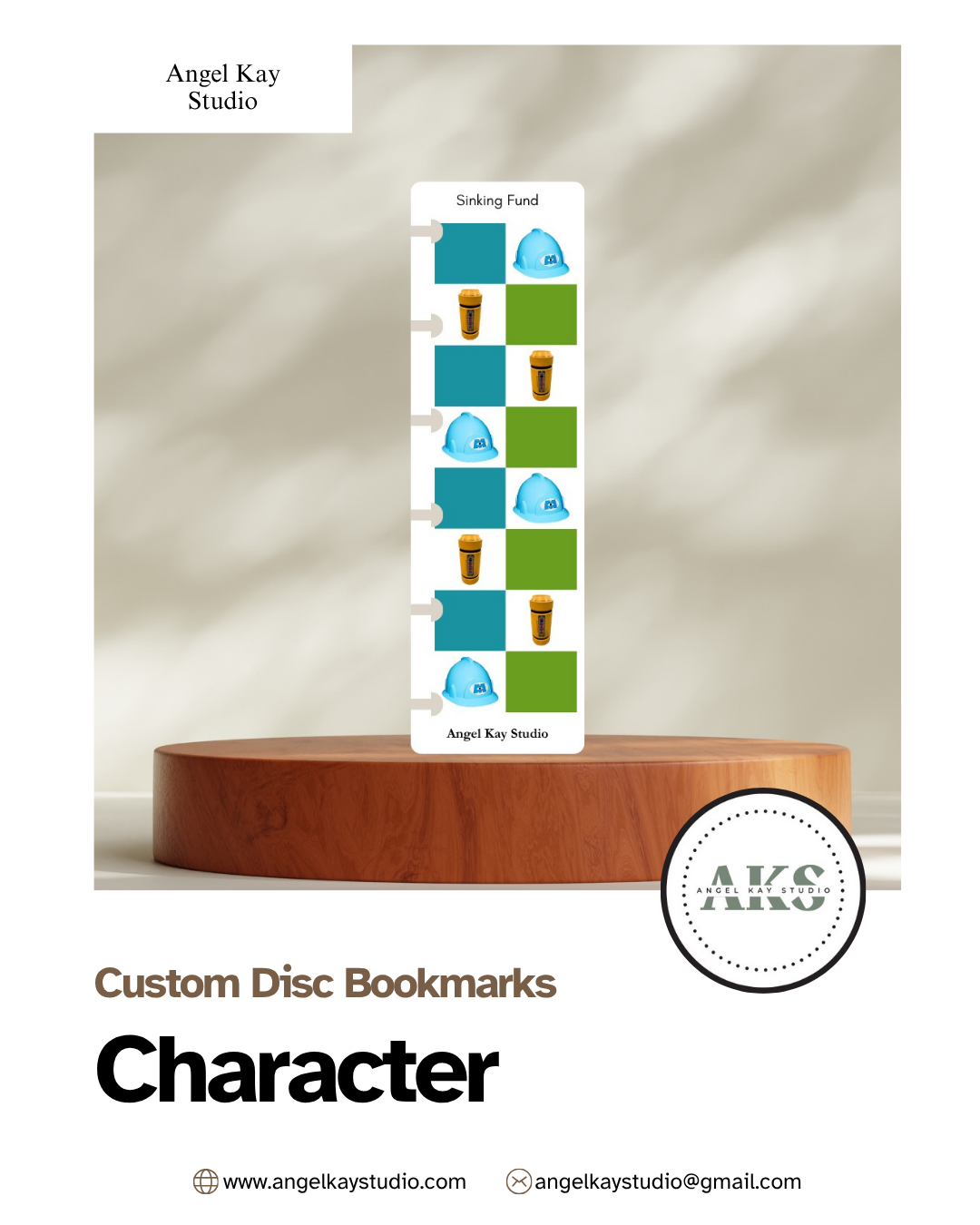 "Character" Custom Bookmarks