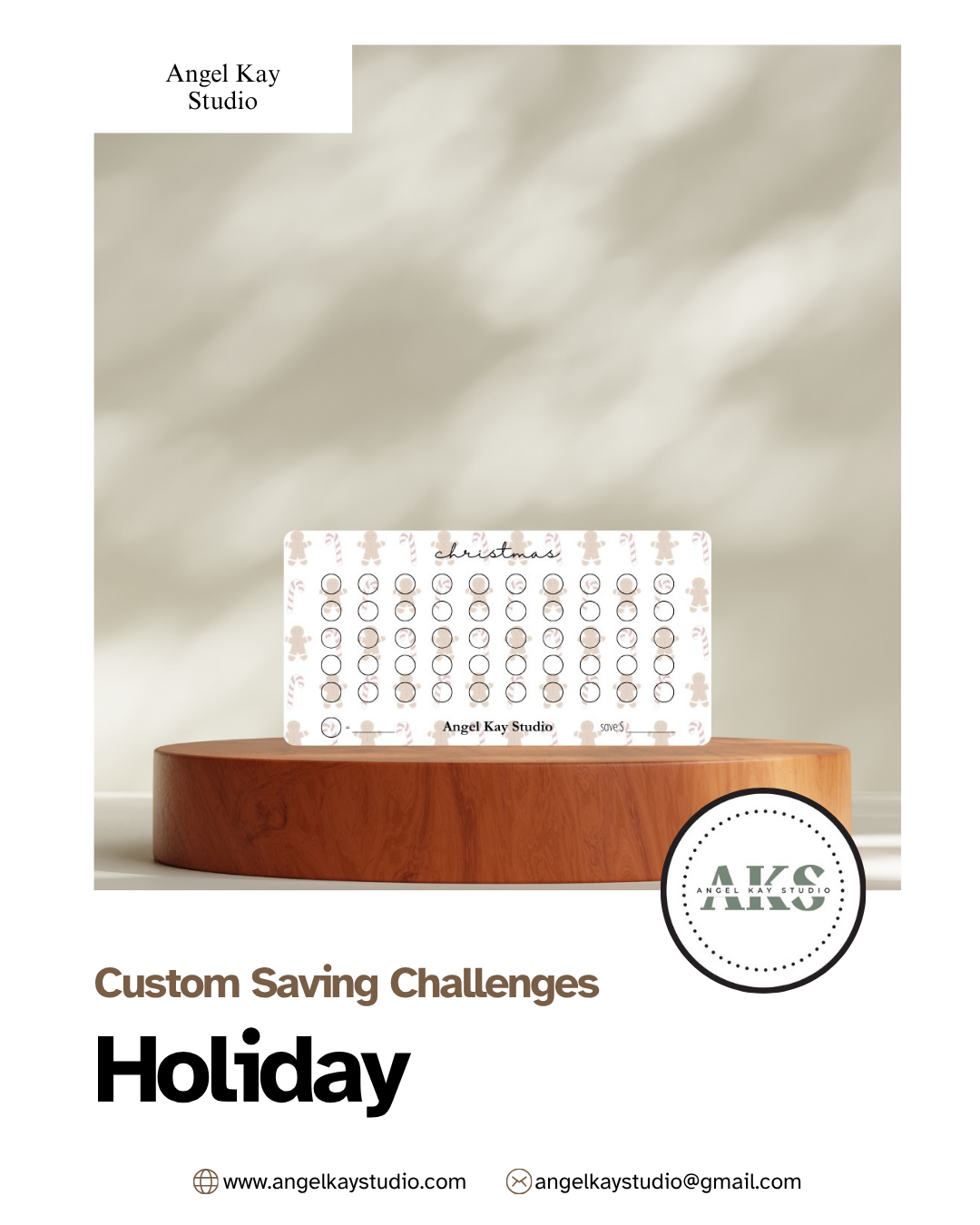 "Holiday" Custom Saving Challenges