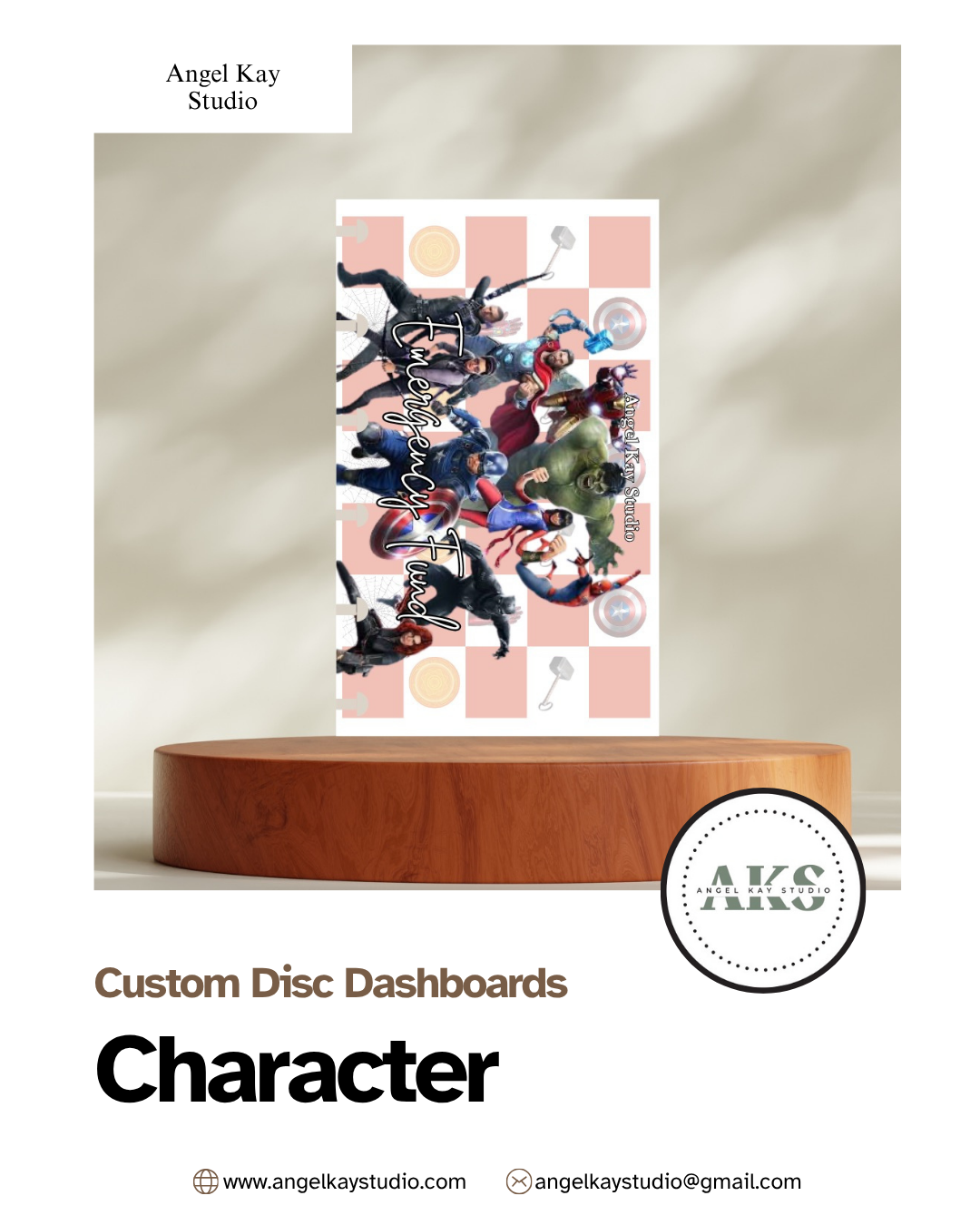 "Character" Custom Dashboards