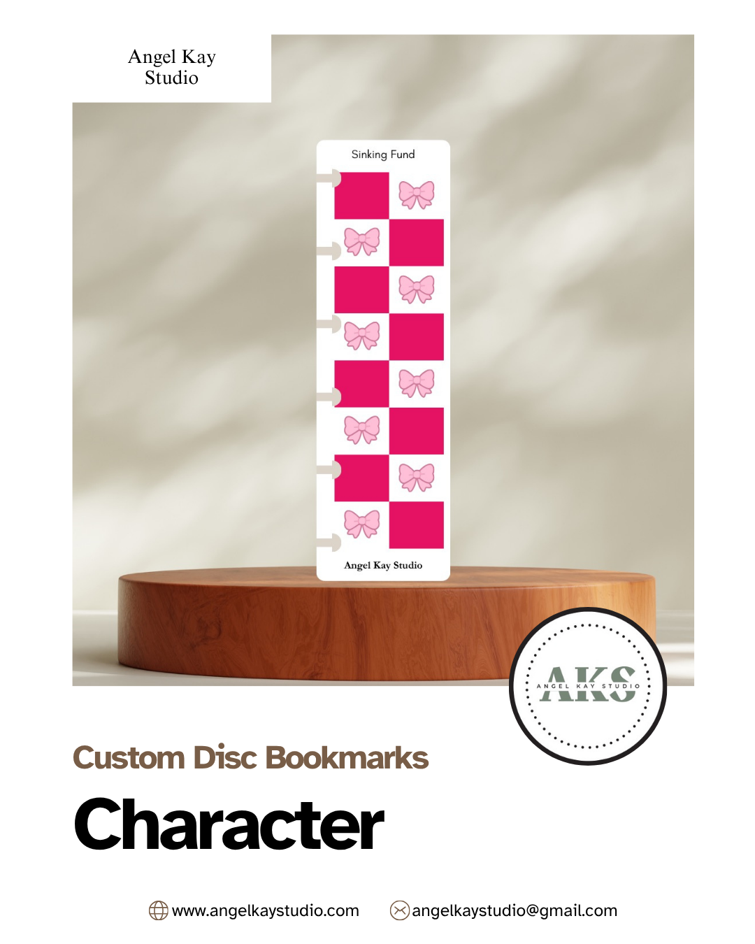 "Character" Custom Bookmarks