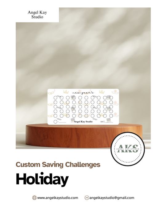 "Holiday" Custom Saving Challenges