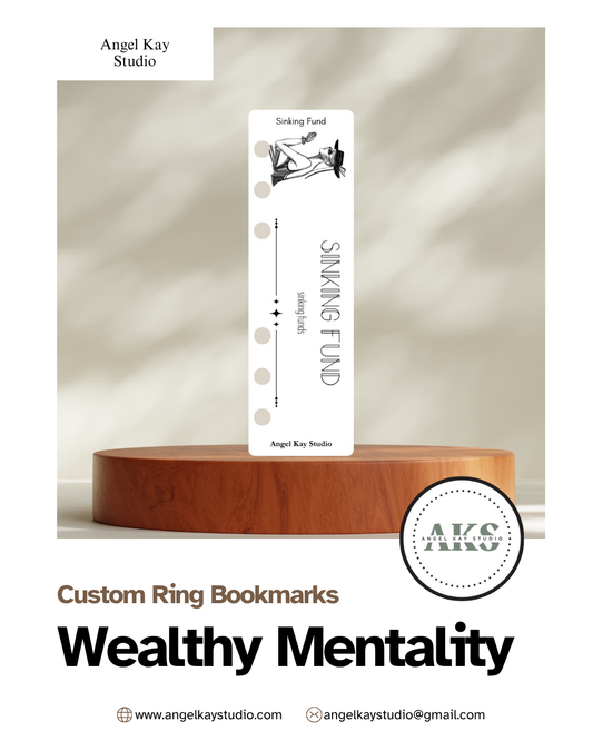 "Wealthy Mentality" Custom Bookmarks
