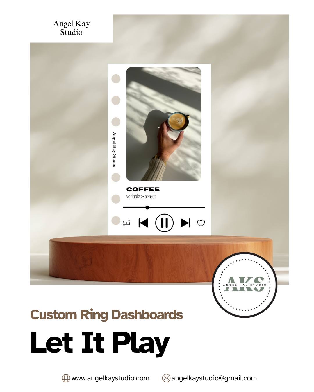 "Let It Play" Custom Dashboards