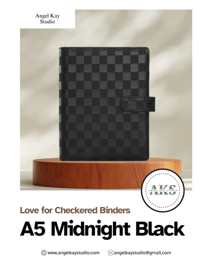 A5 "Love for Checkered" Binder