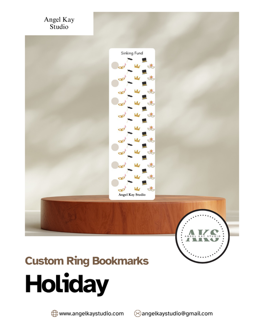 "Holiday" Custom Bookmarks