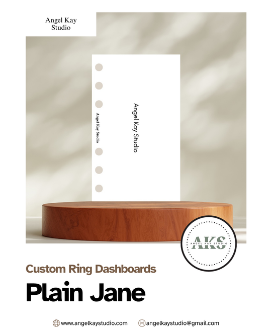 "Plain Jane" Custom Dashboards