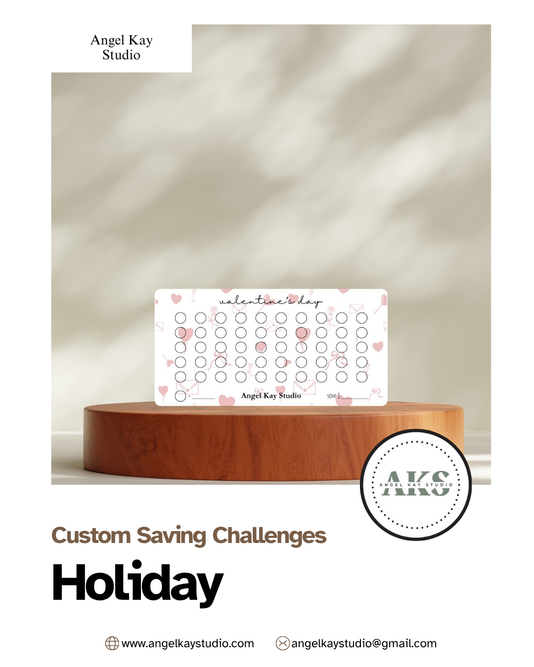 "Holiday" Custom Saving Challenges