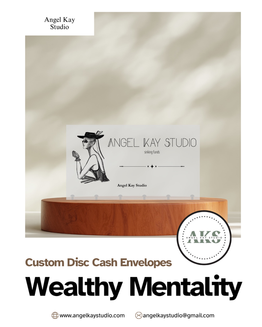 "Wealthy Mentality" Custom Cash Envelopes