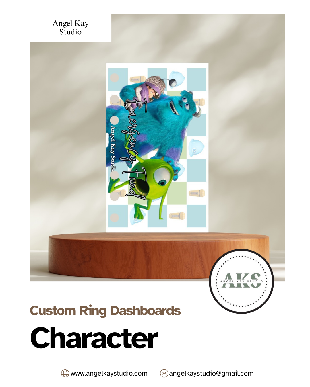 "Character" Custom Dashboards