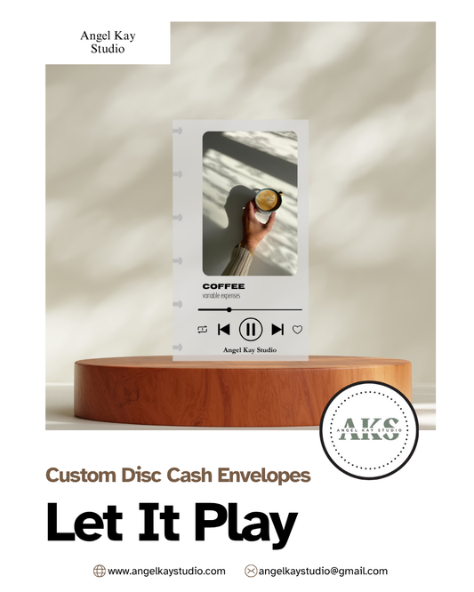 "Let It Play" Custom Cash Envelopes