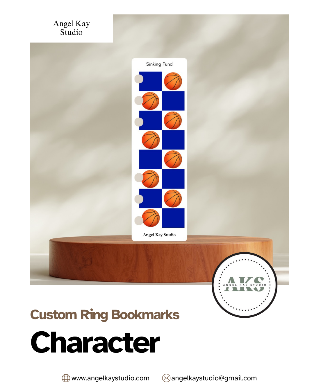 "Character" Custom Bookmarks