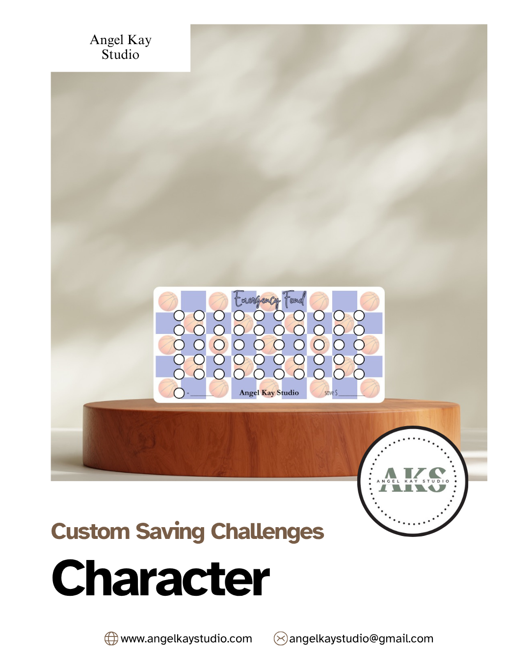 "Character" Custom Saving Challenges