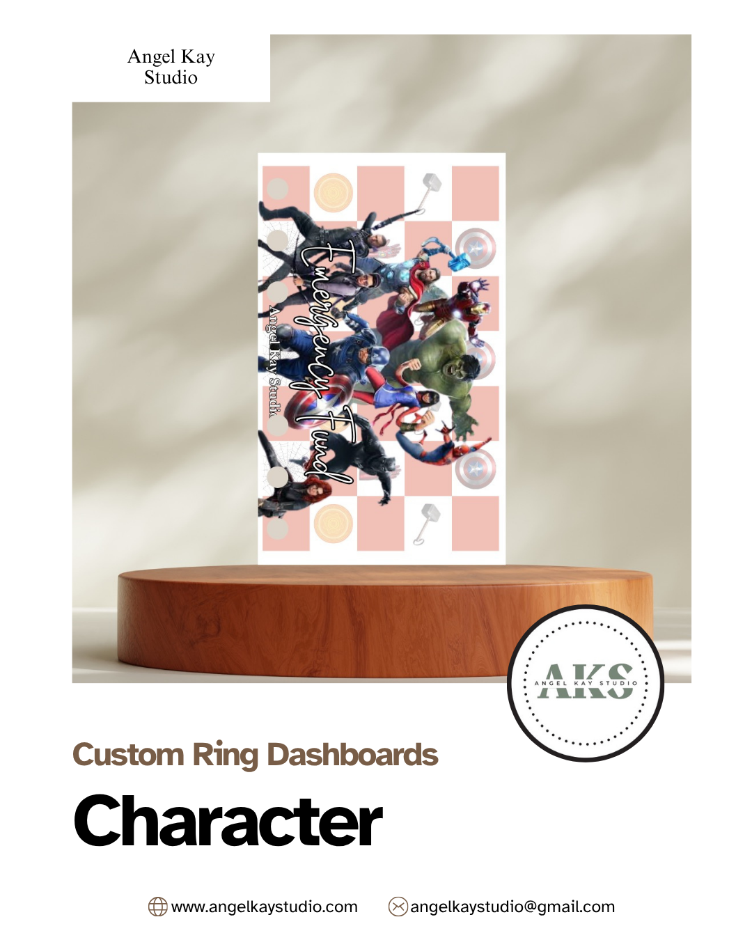 "Character" Custom Dashboards