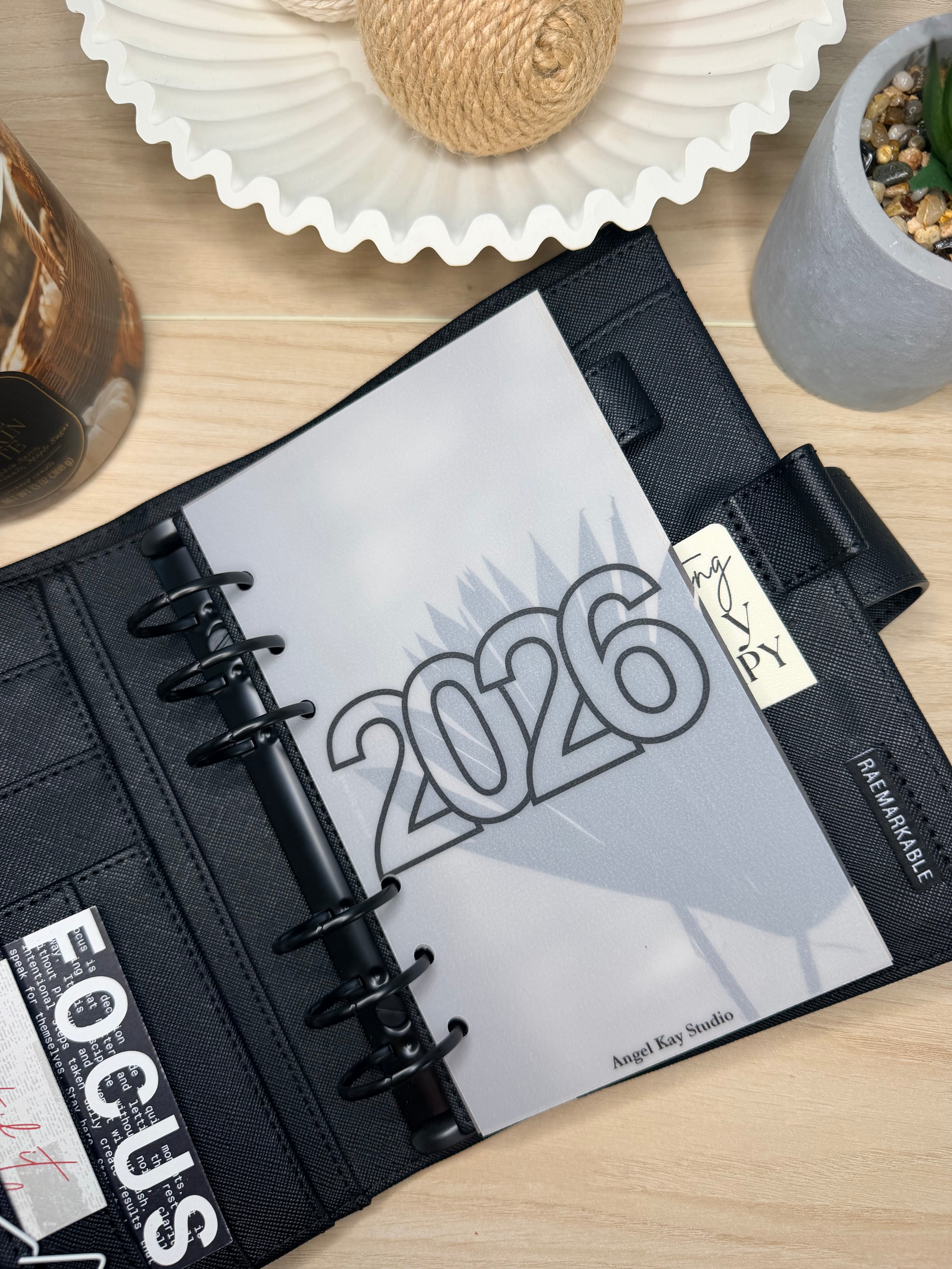 2026 Matte Vellum Dashboards