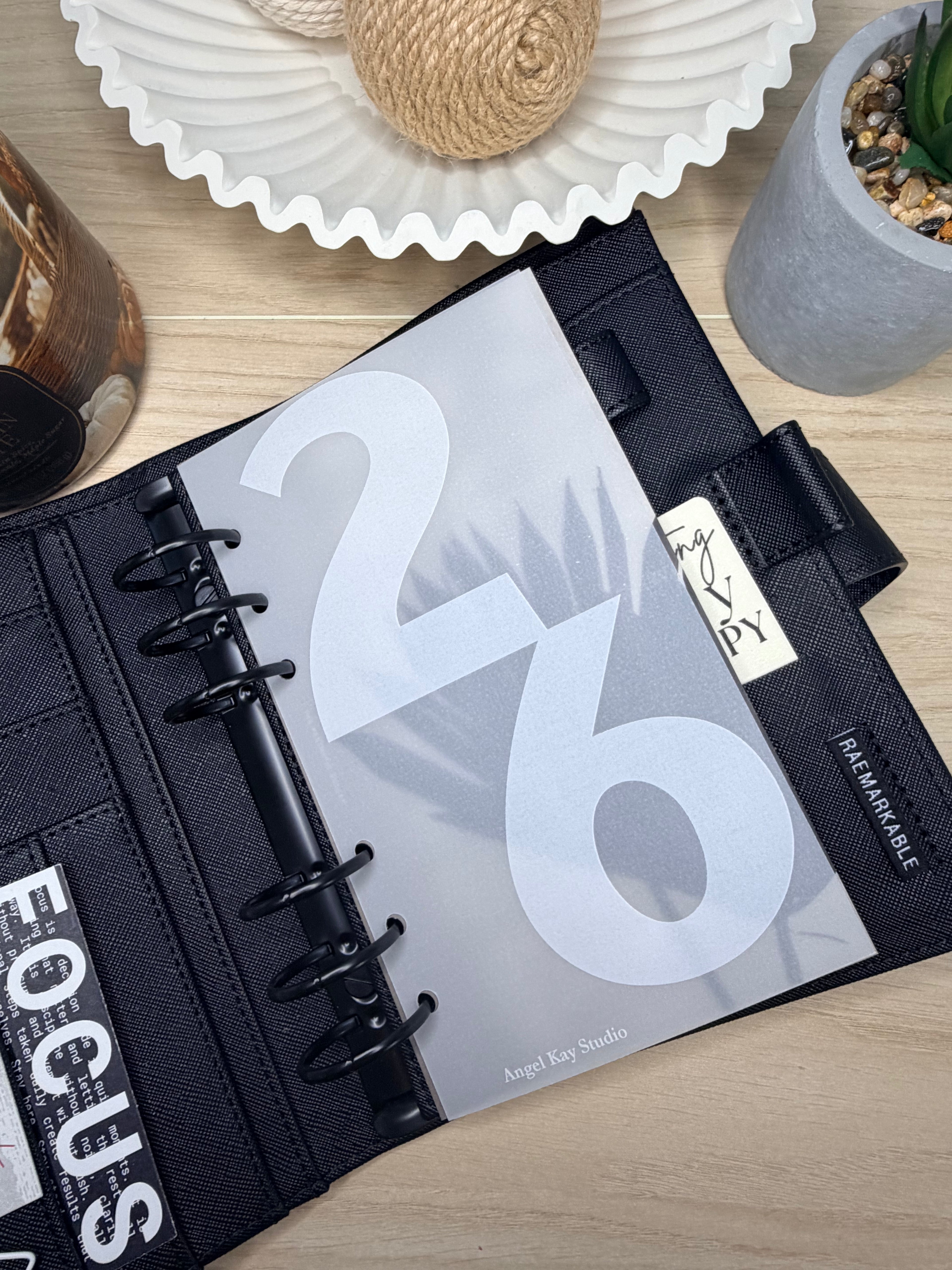 2026 Matte Vellum Dashboards