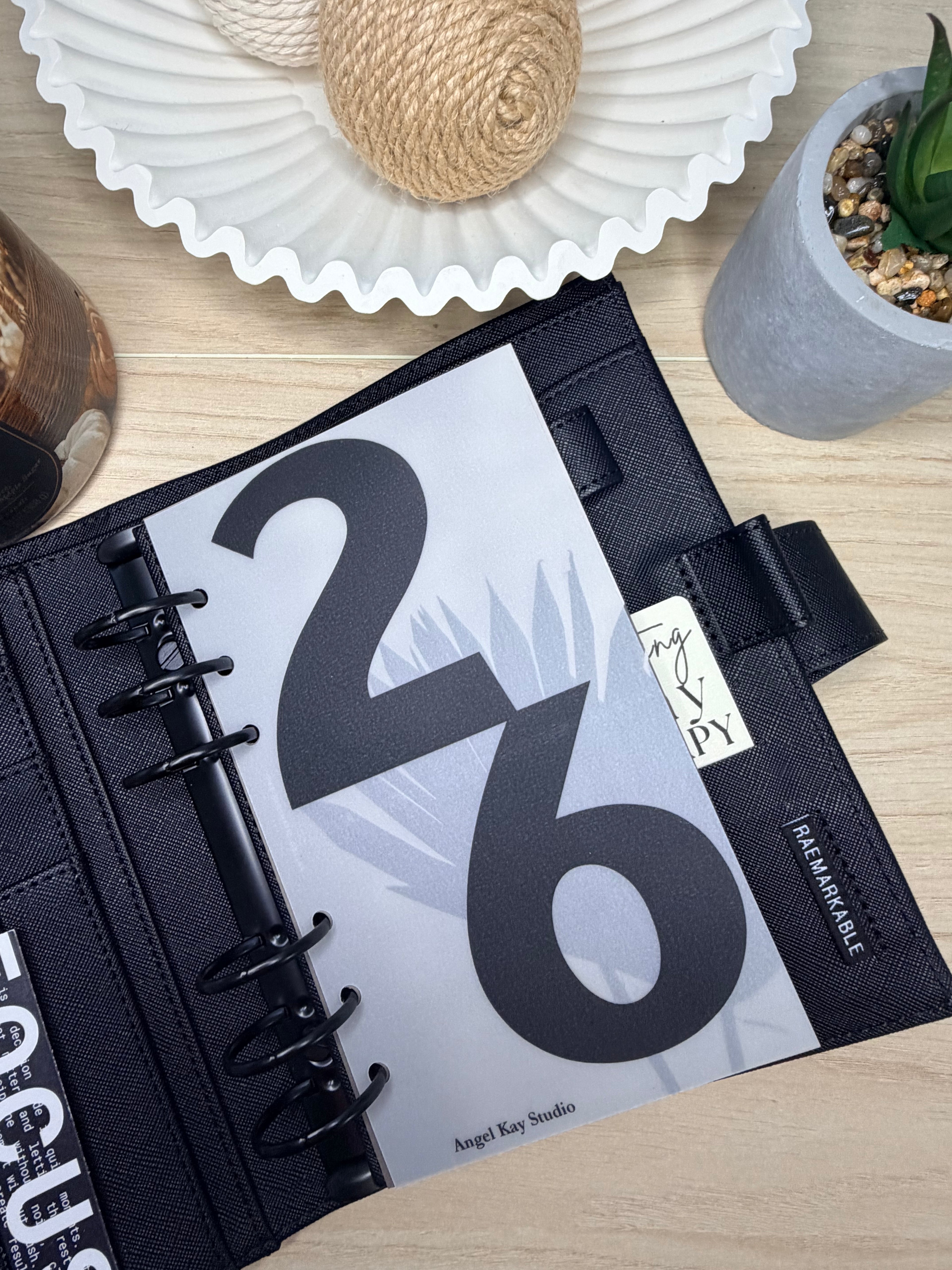 2026 Matte Vellum Dashboards