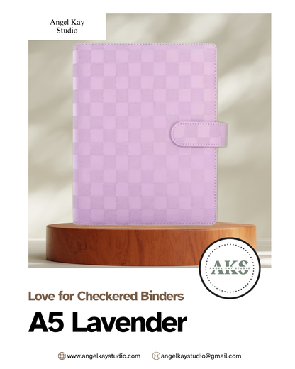 A5 "Love for Checkered" Binder