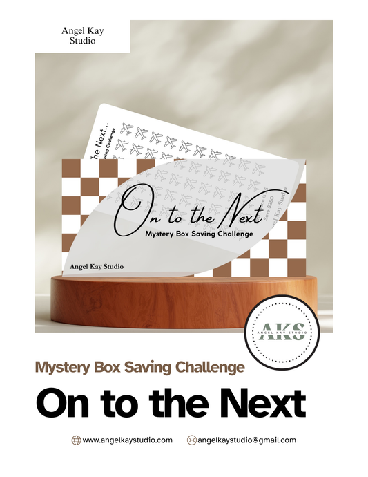 "On to the Next" Mystery Box Saving Challenge