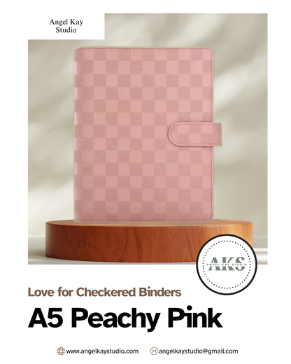 A5 "Love for Checkered" Binder